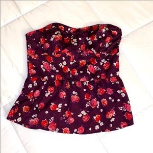 MOVING SALE 🎈 Floral Peplum